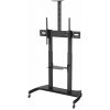 Neomounts PLASMA-M1950E / Mobile Flat Screen Floor Stand (height: 134-166 cm) / Black PLASMA-M1950E