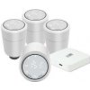 Bezdrôtová termohlavica IMMAX NEO Smart 4ks + MULTI BRIDGE PRO v3 (07732C)