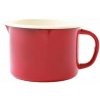 Hrnek Olymp, elegant bordó, smaltovaný hrnek s výlevkou 12 cm, 1 l