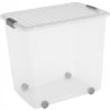 KIS W BOX XL 78L 57x39x52cm transparent/svetlo sivá