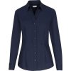 SST | Blouse Slim LSL, Dámska košeľa s dl. rukávom, modrá navy, 36