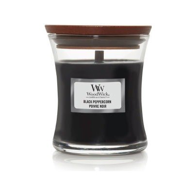 WoodWick vonná svíčka s dřevěným knotem Black Peppercorn 609g
