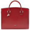 Picard Pracovná kožená kabelka Berlin shopper /087 Red/Rot PI červená