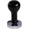 Buna café tamper, kov, čierny, 58 mm, nerez lesk, konvexný