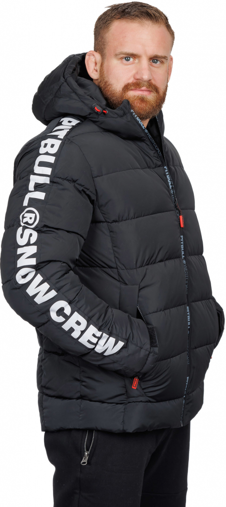 Pitbull West Coast pánská zimní bunda AIRWAY 4 černá