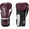 Boxerské rukavice Venum Elite Evo bordová/strieborná