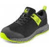 Canis CXS Obuv CXS FIBELINE DORSATA O2, polobotka 212402480838 Černá/zelená 38