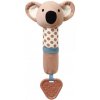 BabyOno Plyšová hračka s pískatkom a hryzátkom Koala Charlie, béžová
