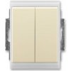 ABB 3558E-A05940 21 Prvok Sériový spínač, posun. 5, IP 44 slonová kosť/ľad. Biela