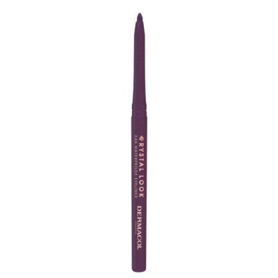 Dermacol Automatická ceruzka na oči Crystal Look (24H Waterproof Eyeliner) 01 Bronze