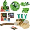 Bakugan Training Set so zelenou figúrkou Titanium Trox od Spin Master – strategická hra a tréningová aréna