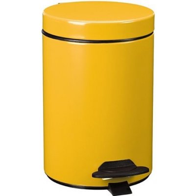 Pedálový odpadkový kôš Rossignol Cyjeu 90016, 3 L, žltá, RAL 1012 ROS90016