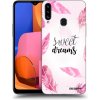 Picasee silikónový prehľadný obal pre Samsung Galaxy A20s - Sladké sny