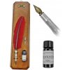 Vintage brk s inkoustem 