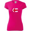 Párová turistická značka červená - Dámske Fantasy športové (dresovina) - XL ( Neon Pink )