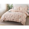 XPOSE® Francúzske bavlnené Renforcé obliečky DIVOKÉ MAKY - béžové 220 x 200 cm, 70x90 cm, Bavlna RENFORCÉ + Predĺžená možnosť vrátenia tovaru do 50 dní