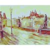 Diamondi Diamantové maľovanie ABSTRAKTNÝ KARLOV MOST 40 x 50 cm bez rámu a bez vypnutia plátna