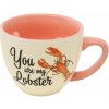 CurePink Keramický hrnek 3D Friends Přátelé You Are My Lobster SC 285 ml