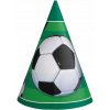 Narodeninové čiapky Futbal - 6 ks Narodeniny