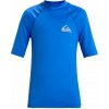 Chlapčenské lycrové tričko Quiksilver, krátky rukáv - 8 let modrá