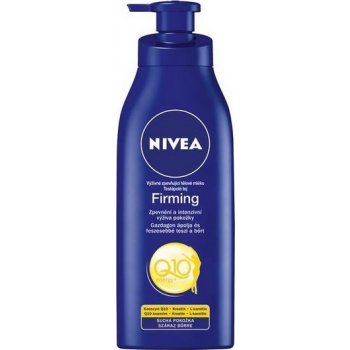 Nivea Q10 Energy+ výživné zpevňující tělové mléko pro suchou pokožku 400 ml