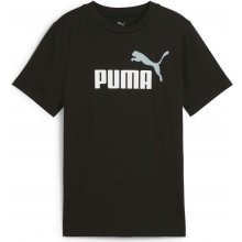 Puma Essentials 2 Color N0.1 Logo Tee B čierna biela