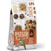 WITTE MOLEN PUUR chrumkavá zmes s orechami pre papagáje 0,75 kg