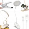 LAMPKA NA STÔL STOLOVÁ NOČNÁ NA ČÍTANIE OHYBNÁ LED USB KLIP DRŽIAK