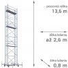RUX MOBILO 800 13,6 m 260 cm