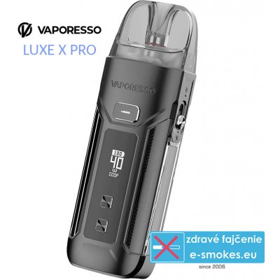 Vaporesso LUXE X PRO elektronická cigareta 1500mAh Black (elektronická cigareta)
