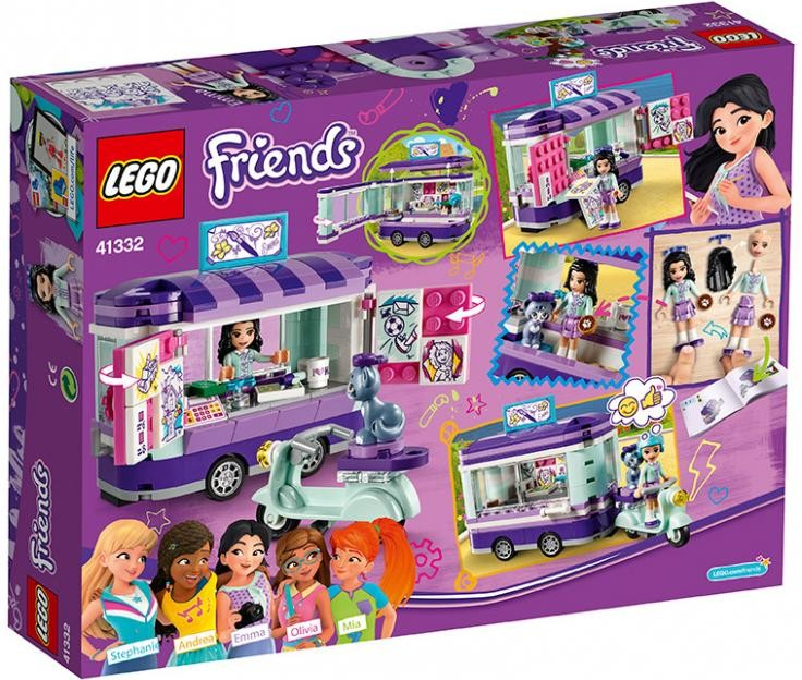 LEGO® Friends 41332 Emma a jej umelecký stojan od 29,09 € - Heureka.sk