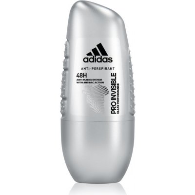 Adidas Pro Invisible vysoko účinný antiperspirant roll-on pre mužov 50 ml