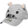 Detská šiltovka New Era, TODDLER ANIMAL HIPPO 9FORTY Sivá,Čierna,Biela TODDLER