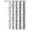 DuraHome Záves kúpeľňový 180 × 180 cm PES, vzorovaný_CY-213637