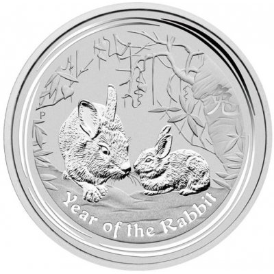 Perth Mint Strieborná minca Rok Králika Lunar II 2011 1 oz