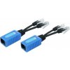 XtendLan POE extender, 2x PoE po jednom UTP kábli, 100Mb