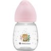 KikkaBoo dojčenská fľaša Savanna Pink 180ml