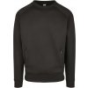 Raglan Zip Pocket Crew - black XL