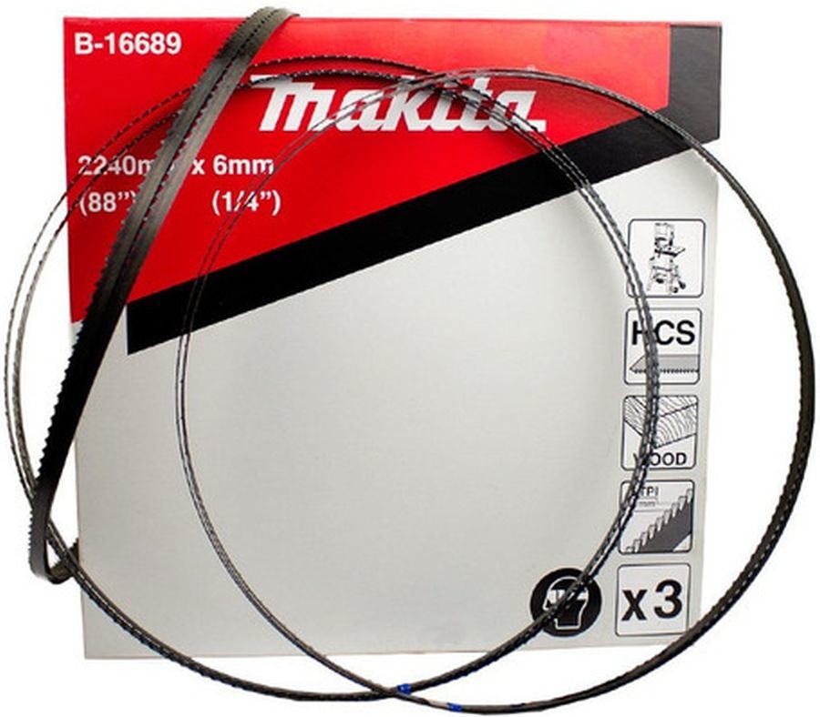 Makita pilový pás 2240x6x0,5mm dřevo do oblouku B-16689