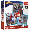 Trefl Spider-Man 3v1 20,36,50 dielov
