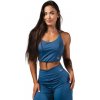 Nebbia Deni x NEBBIA Sportovní tank top 309 modrá - S