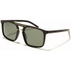POLARIZED UNISEX OVAL BROW slnečné okuliare Čierne-zlaté