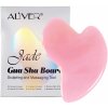 Aliver Jade Gua Sha Board masážna pomôcka Farba: Pink