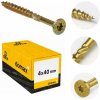 4x40mm 200ks Skrutky do dreva CS - zápustná hlava TORX Domax