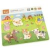 Viga Drevené puzzle so zvieratkami - zvuk