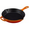 Le Creuset - hlboká panvica na vyprážanie, servírovanie okrúhla 26 cm oranžová