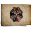 Sablio Obraz Resident Evil Umbrella Corporation Vintage - 150x110 cm