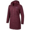 Husky Dámsky hardshell kabát Nua L bordo Veľkosť: M dámsky kabát