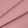 Takoy Pletenina / žakár vrkoče Slim staroružová-NS-16584
