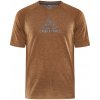 Craft ADV Trail Wool SS Tee triko pánské Barva: hnědá, Velikost: L
